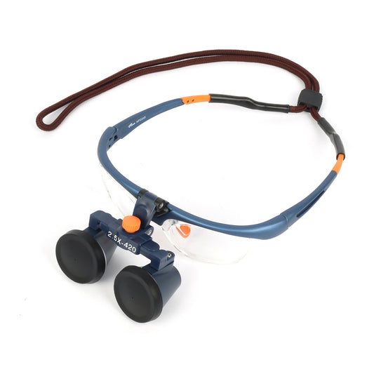 UCanSee 2.5X Headband Magnifier Loupes with 420mm Working Distance – Lightweight, Adjustable PD