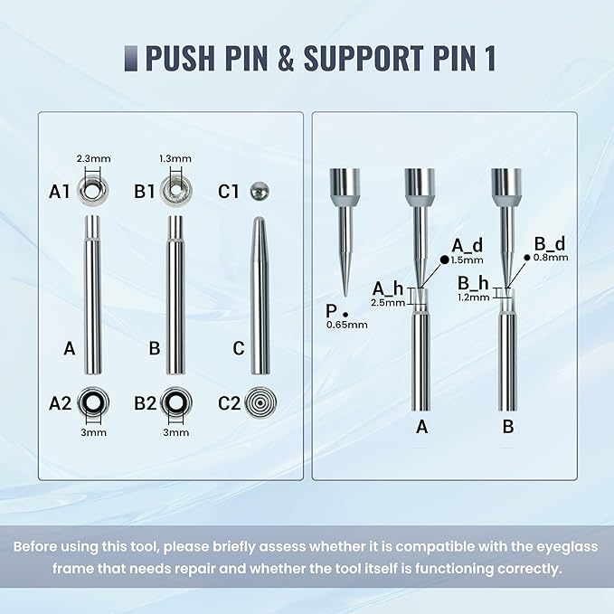 Optical Eyeglasses Screw Extractor Puller