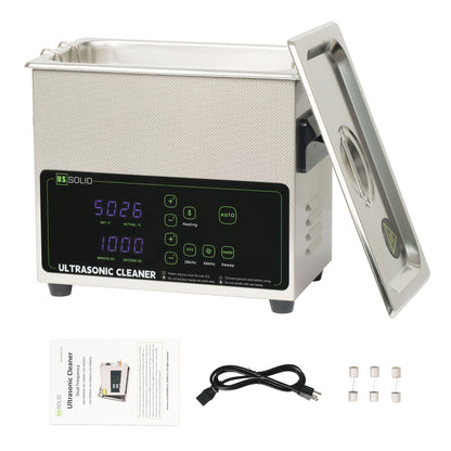 3L Ultrasonic Cleaner – 28/40kHz Dual-Frequency Digital Cleaning Machine with Heater & Degas