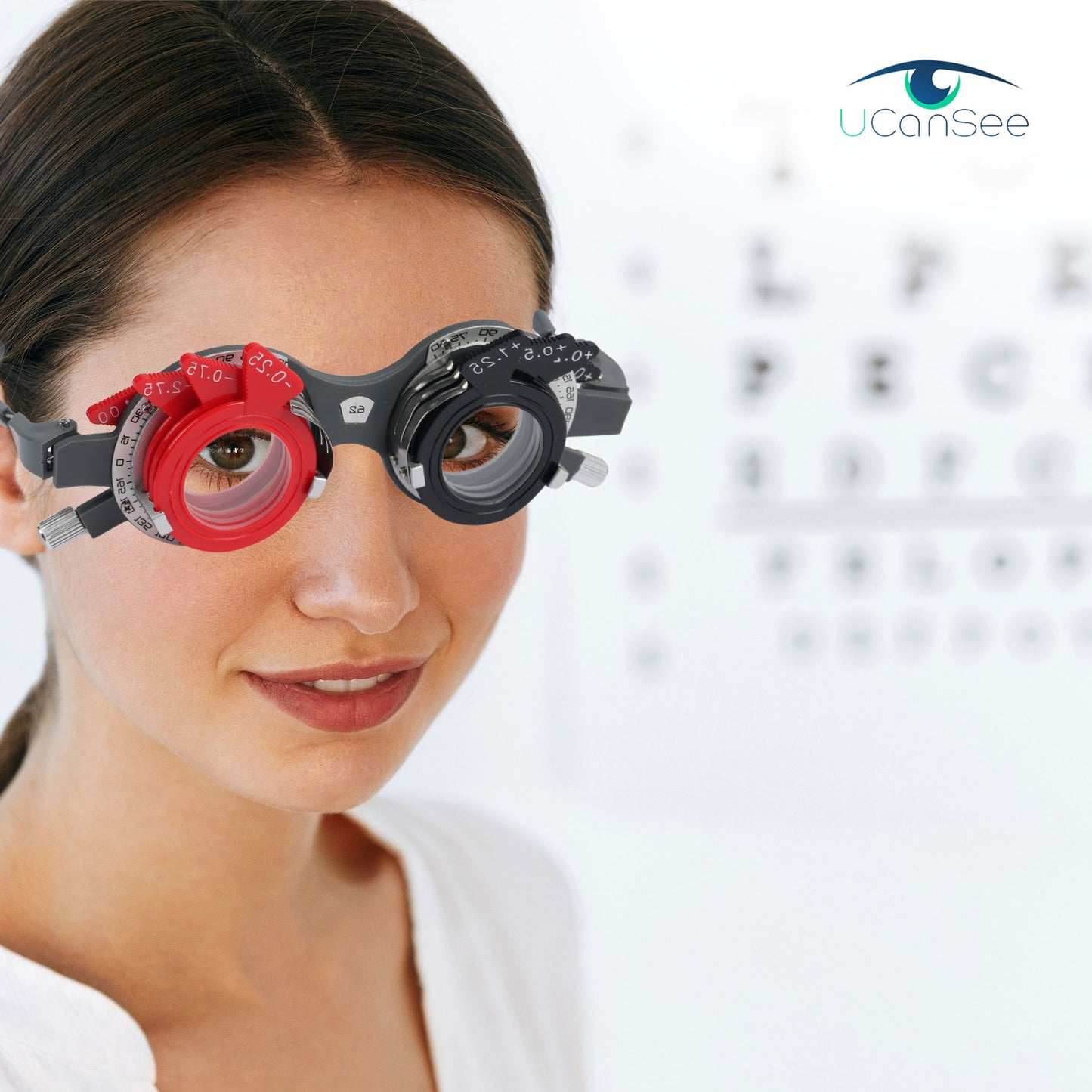 UCanSee® 266 Trial Lens Set Optical Kit Aluminum Case Plastic Rim Grade A