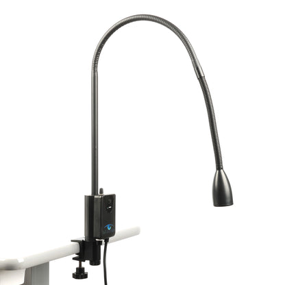 LED Examination Light with Adjustable Brightness, Flexible Arm & Desk Clamp – High-CRI LED Task Lighting for Clinics and Workbenches