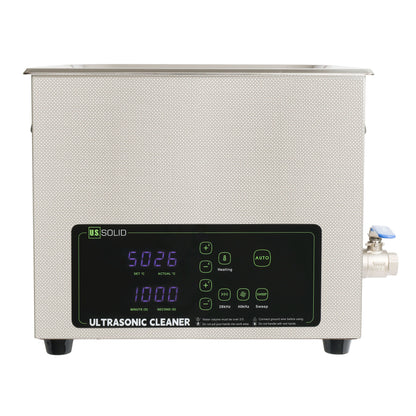 10L Ultrasonic Cleaner – Dual Frequency 28/40kHz with Heater, Timer & Degas Function