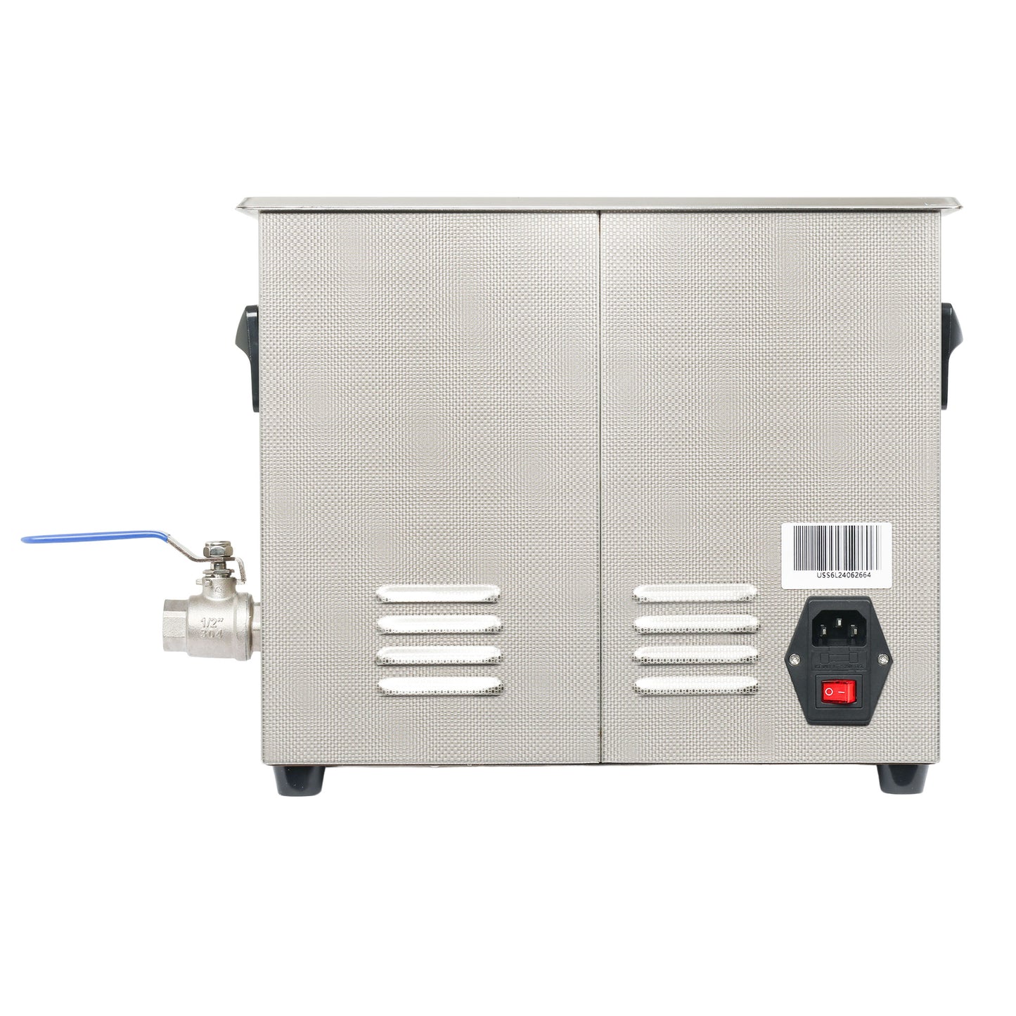 6L Ultrasonic Cleaner – 28/40kHz Dual-Frequency Digital Cleaning Machine with Heater, Timer, and Degas Function