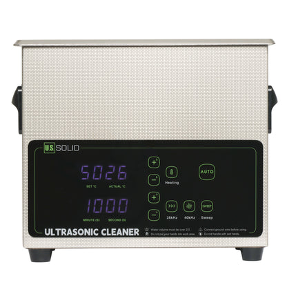 3L Ultrasonic Cleaner – 28/40kHz Dual-Frequency Digital Cleaning Machine with Heater & Degas