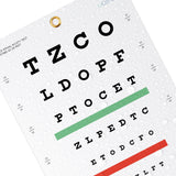 UCanSee Snellen Eye Chart Visual Acuity Chart for Eye Exams 10 Feet (9x14 Inches)