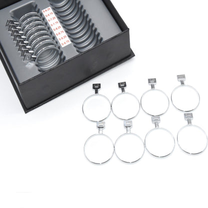 Juego de lentes de prueba UCanSee® de 16 piezas, lente suplementaria con borde de plástico de grado A