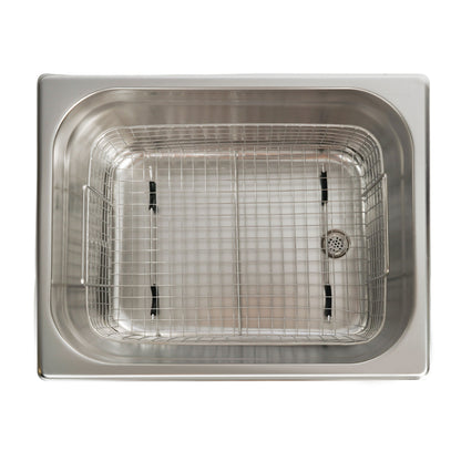10L Ultrasonic Cleaner – Dual Frequency 28/40kHz with Heater, Timer & Degas Function