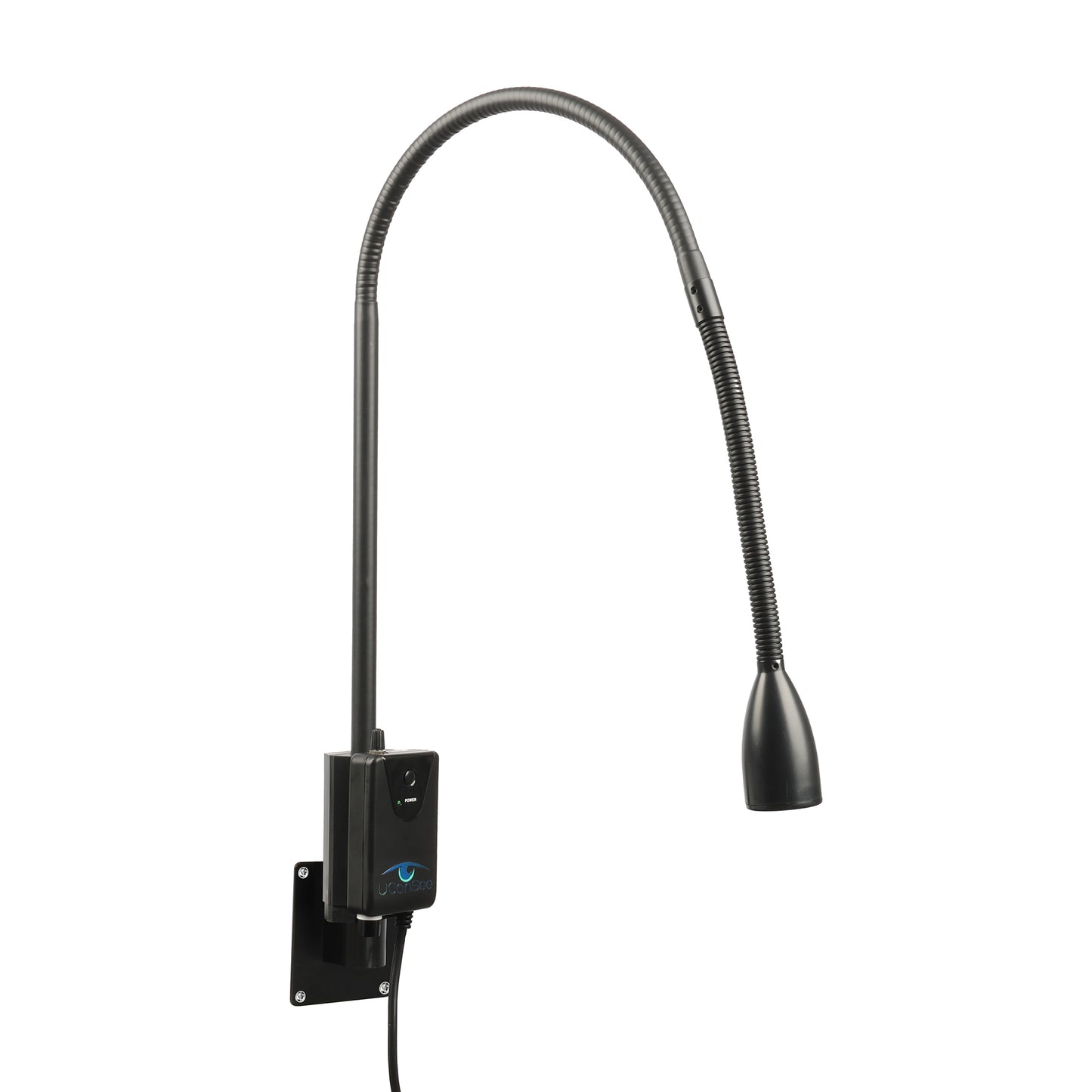 LED Examination Light with Adjustable Brightness, Flexible Arm & Desk Clamp – High-CRI LED Task Lighting for Clinics and Workbenches