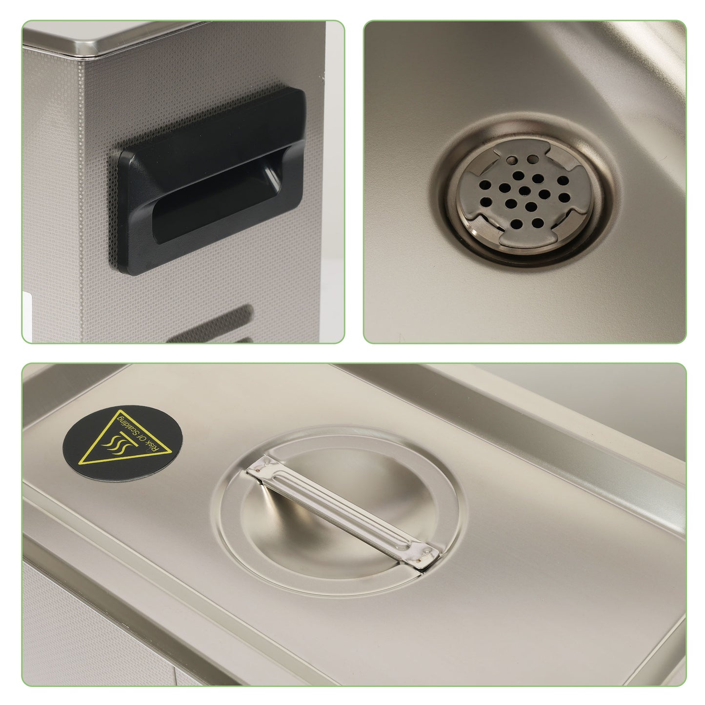 3L Ultrasonic Cleaner – 28/40kHz Dual-Frequency Digital Cleaning Machine with Heater & Degas