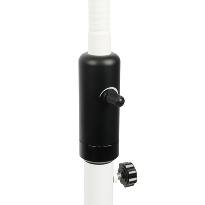 LED Inspection Light with 7×3W LEDs, Dimmable Brightness, Flexible Gooseneck & Floor Stand