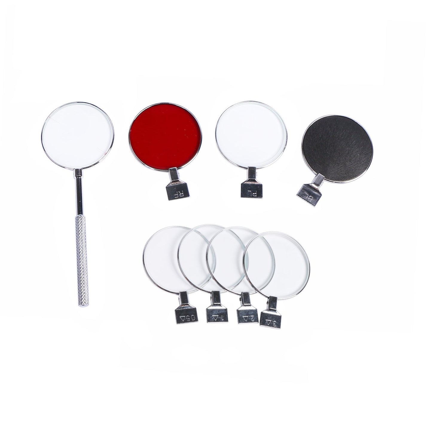 UCanSee® 104 pcs Trial Lens Set Optometry Kit Metal Rim Aluminum Case