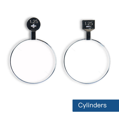 UCanSee® 266-teiliges optisches Testlinsen-Set, Metallrahmen, Aluminiumgehäuse