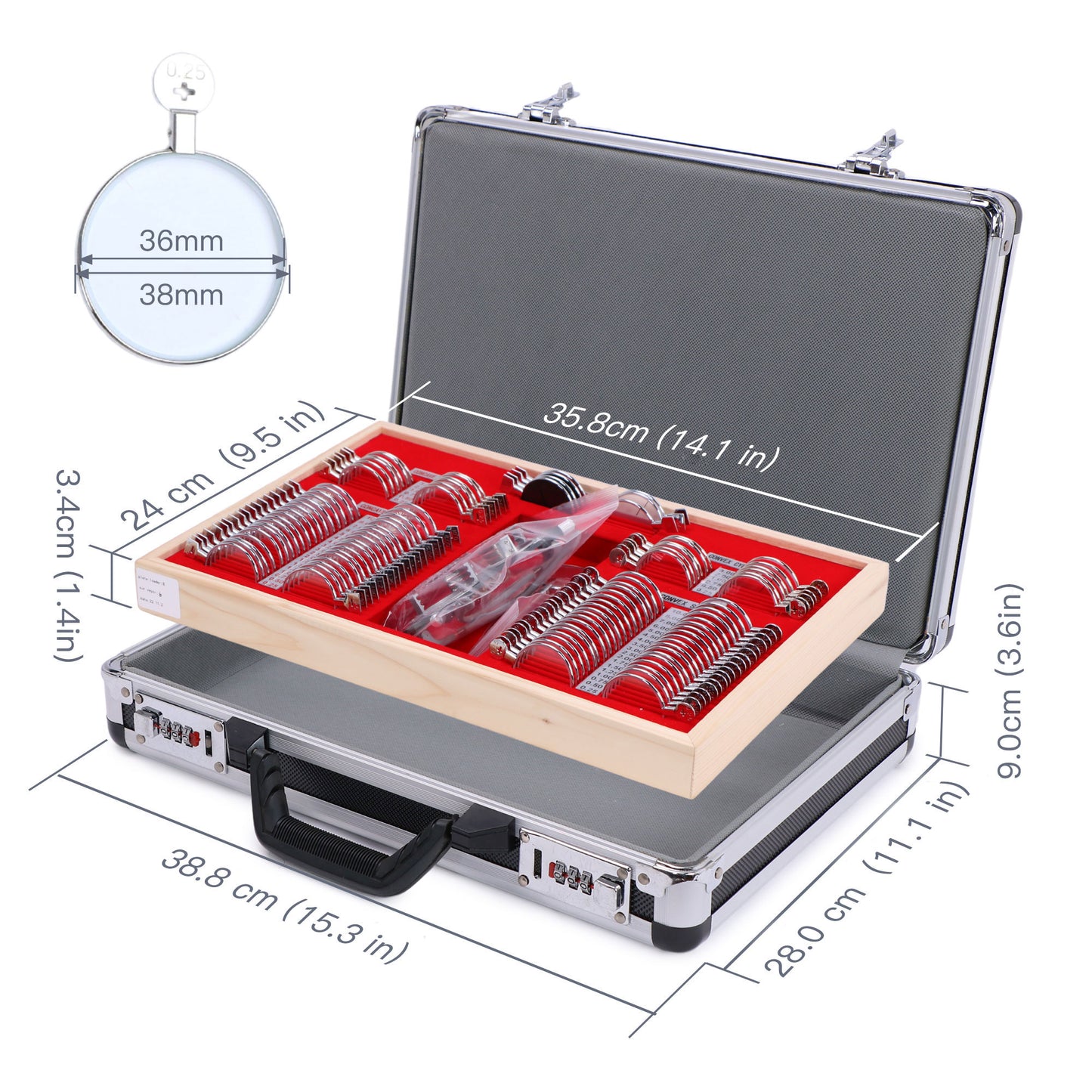 Trial Lens Set 104 pcs Grade A