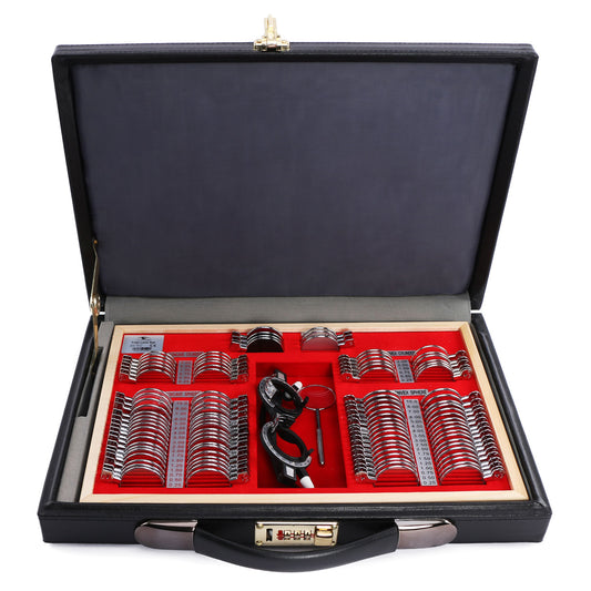 UCanSee® 104 pcs Trial Lens Set Optometry Kit PU Case Class A