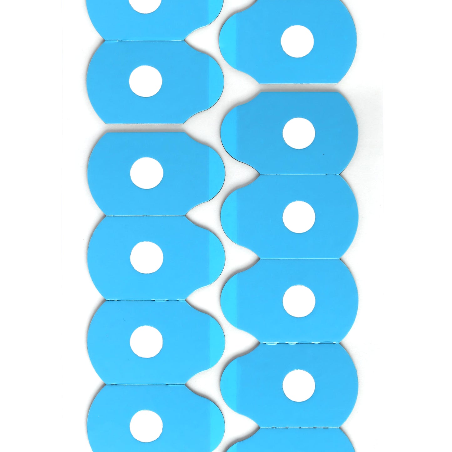 UCanSee - 1000 almohadillas adhesivas antideslizantes para bordes de lentes ópticas (0,67 x 1,30 pulgadas)