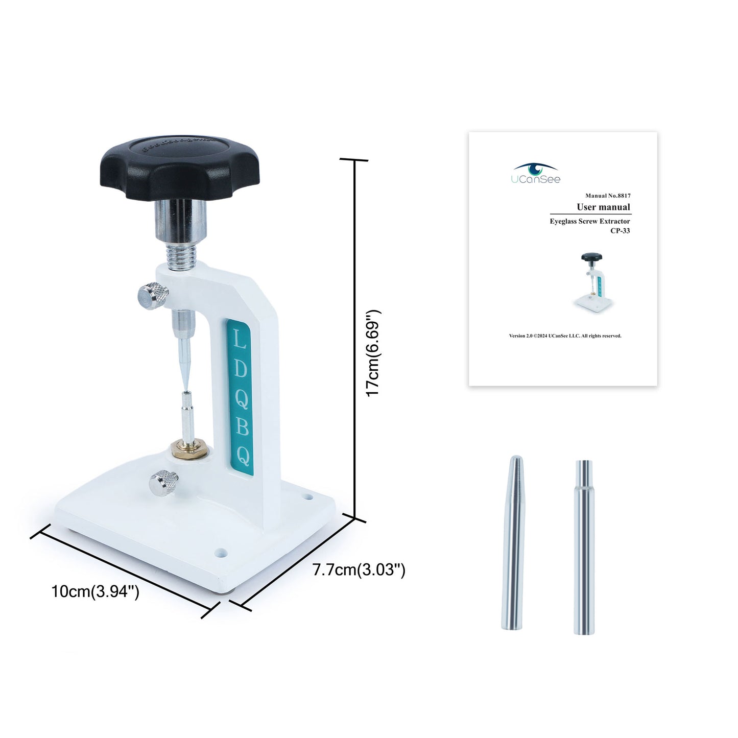 Optical Eyeglasses Screw Extractor Puller