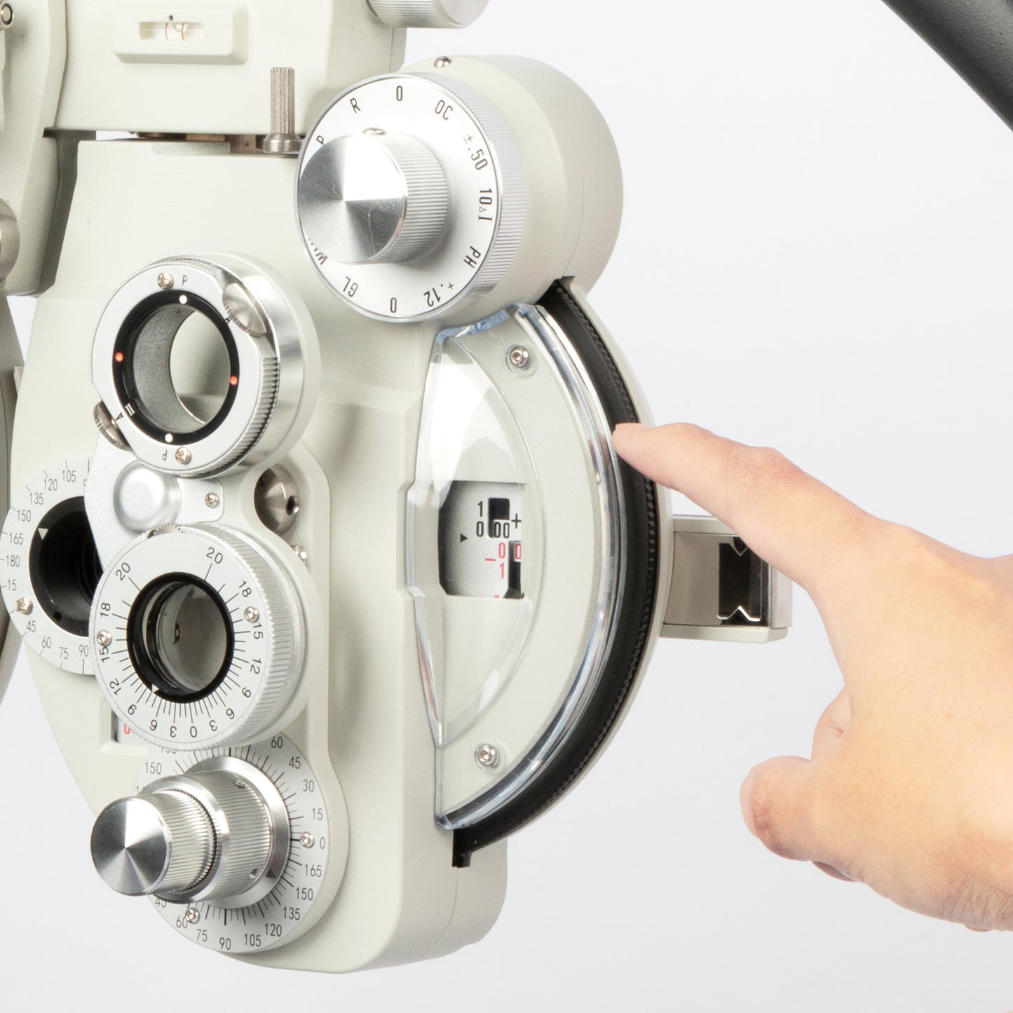 Ophthalmologische Instrumente Manueller Phoropter Optischer Sichttester Sehtester Manueller Refraktor