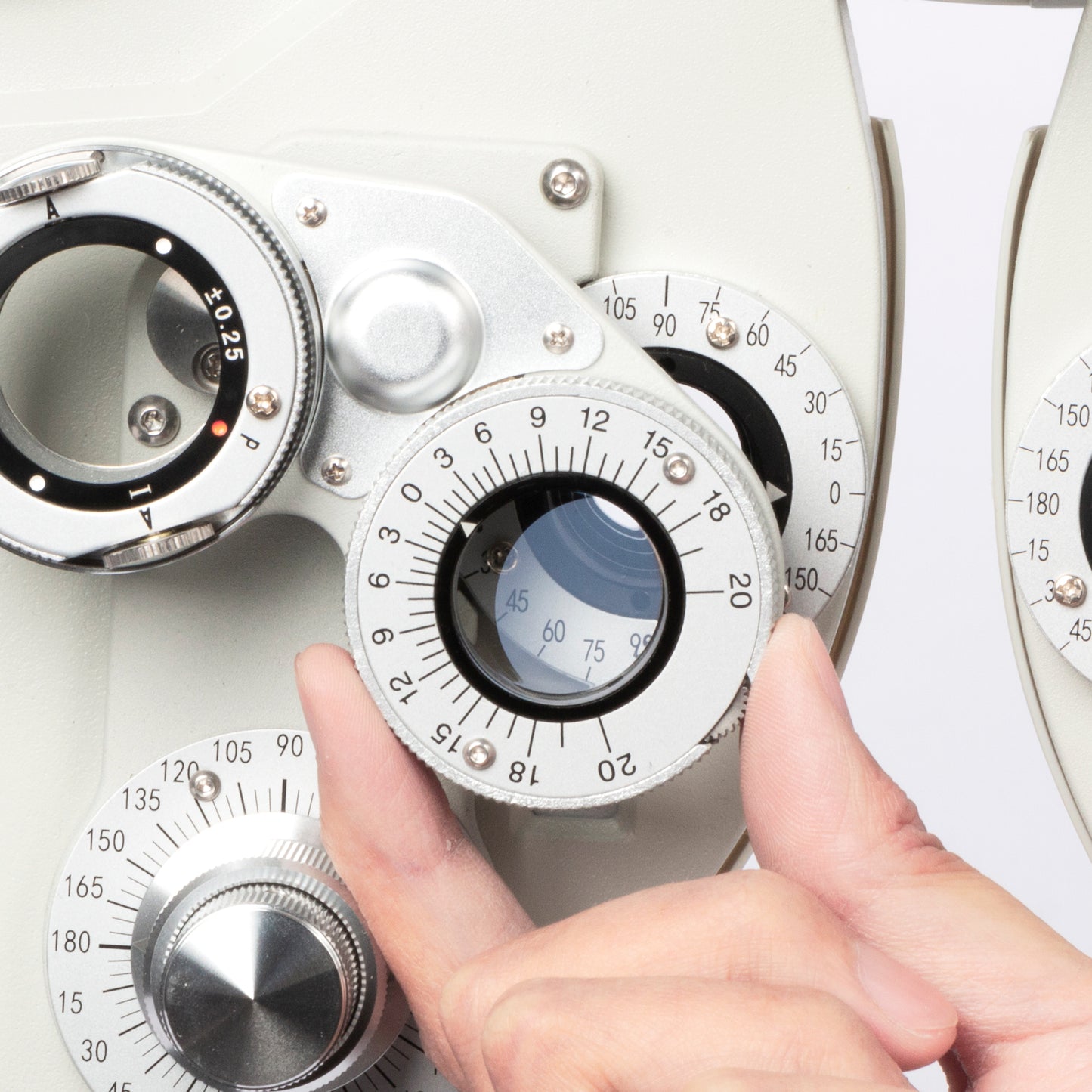 Ophthalmologische Instrumente Manueller Phoropter Optischer Sichttester Sehtester Manueller Refraktor