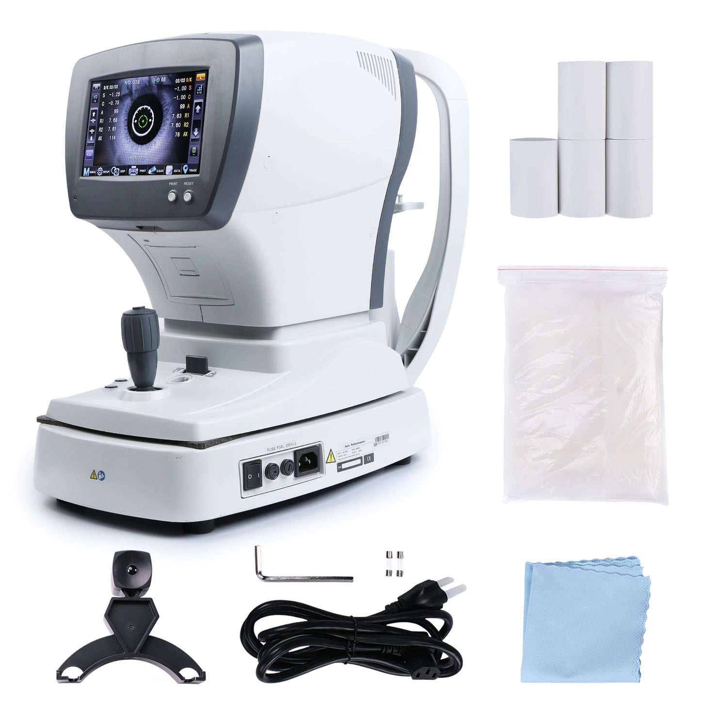 Auto Refractor Autorefractor Refractometer Keratometry 7" TFT LCD Screen CE FDA Certification