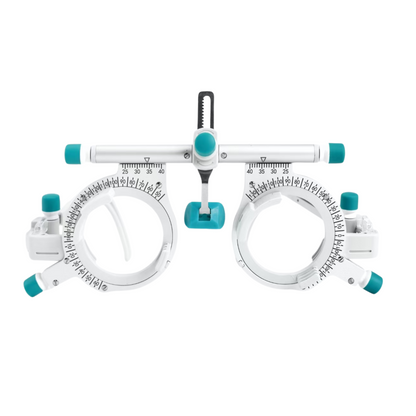 UCanSee Ultraleichter optometrischer Messrahmen aus Titan – Einstellbares optisches Testokular für die präzise Anpassung von Linsen