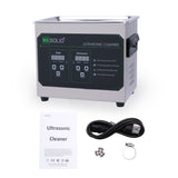 3L U.S. Solid 40 KHz Stainless Steel Ultrasonic Cleaner