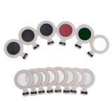 266 pcs Optical Trial Lens Set Plastic Rim Optometry Kit Case