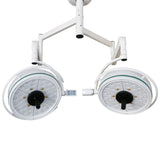 Two Headed Ceiling LED Surgical Exam Light Shadowless Lamp 108 W CE