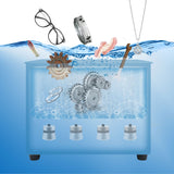 3L U.S. Solid 40 KHz Stainless Steel Ultrasonic Cleaner
