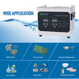 10L U.S. Solid 40KHz Stainless Steel Ultrasonic Cleaner